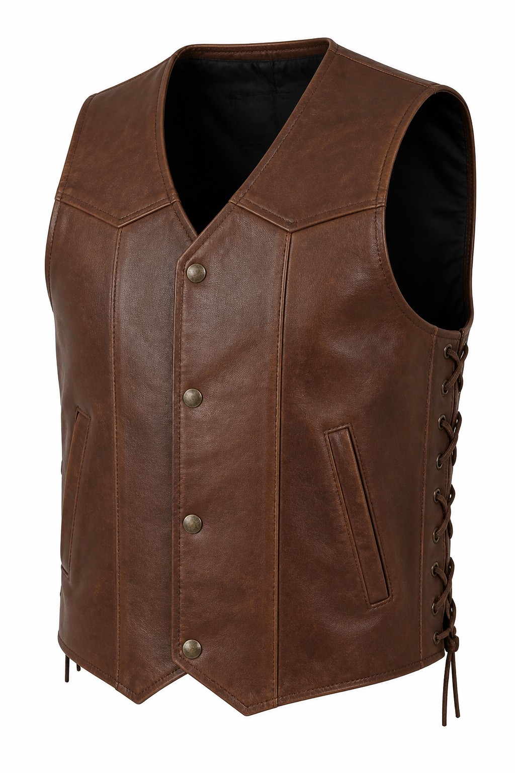Motorcycle Racing Leather Vests 03