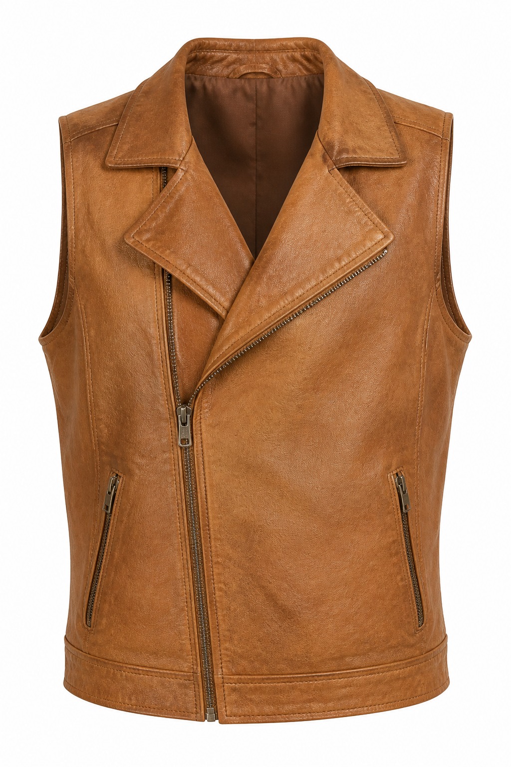 Vintage Classic Leather Vests 07